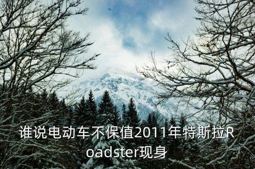 誰(shuí)說電動(dòng)車不保值2011年特斯拉Roadster現(xiàn)身